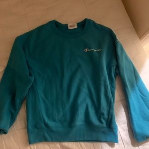 Blue champion sweatshirt